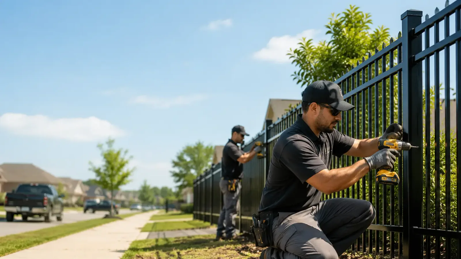 Metal Fence Installation in Jamestown, KY